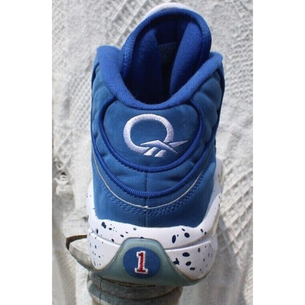 Size 10.5 - Reebok Question Mid Blue - Picture 8 of 10